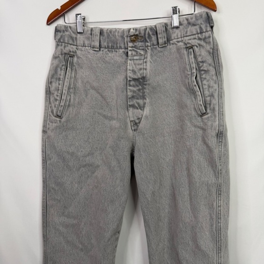 Closed Belfast Wide Leg Jeans in Light Grey Mens Size 30 x 28 - Picture 7 of 14
